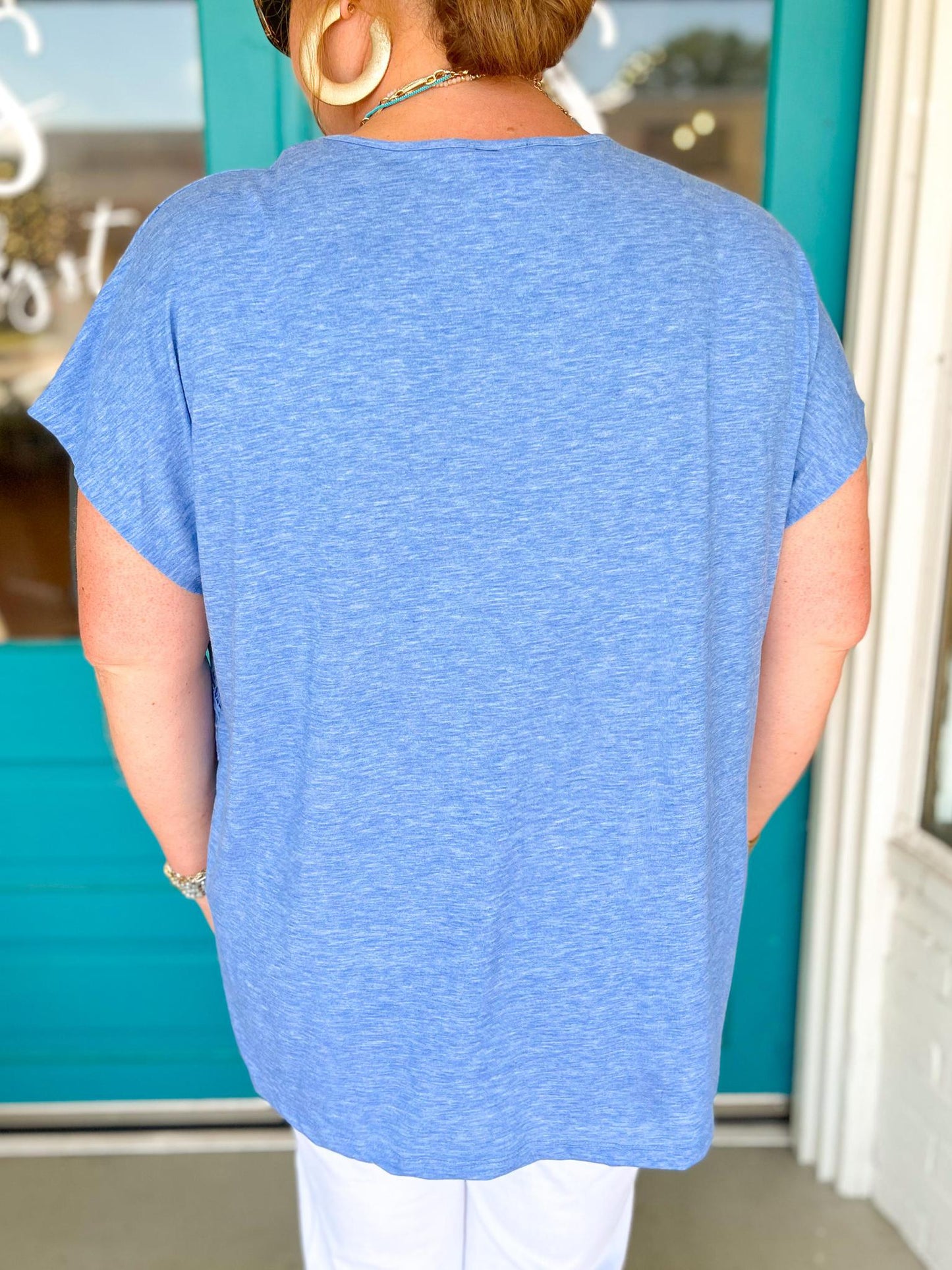 Dolphin Island Oversized Tee