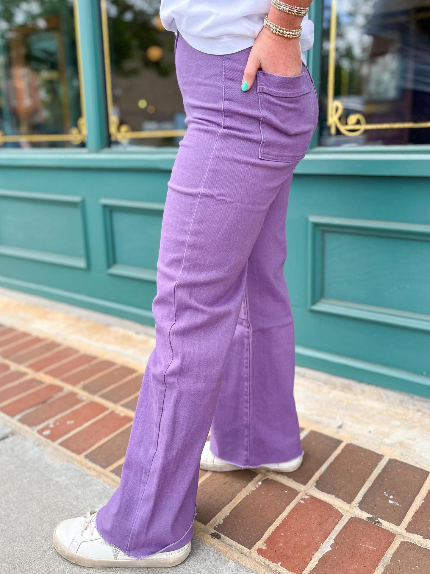 Vintage Violet Jeans